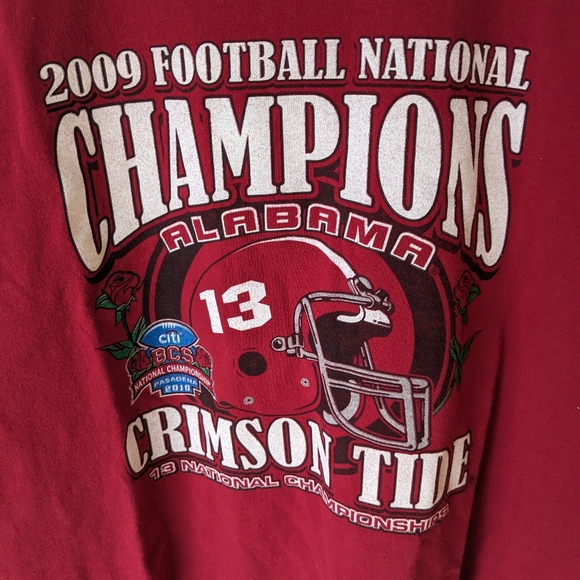 2009 Alabama National Championship Tee - Picture 2 of 4